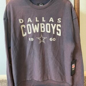 ‘47 Brand Dallas Cowboys Navy with Lived-In dye Process Sweatshirt